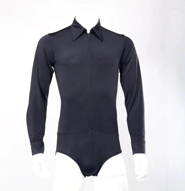 Stage Wear Latin Dance gömlek egzersizleri iç çamaşırı Bodysuit MS11007