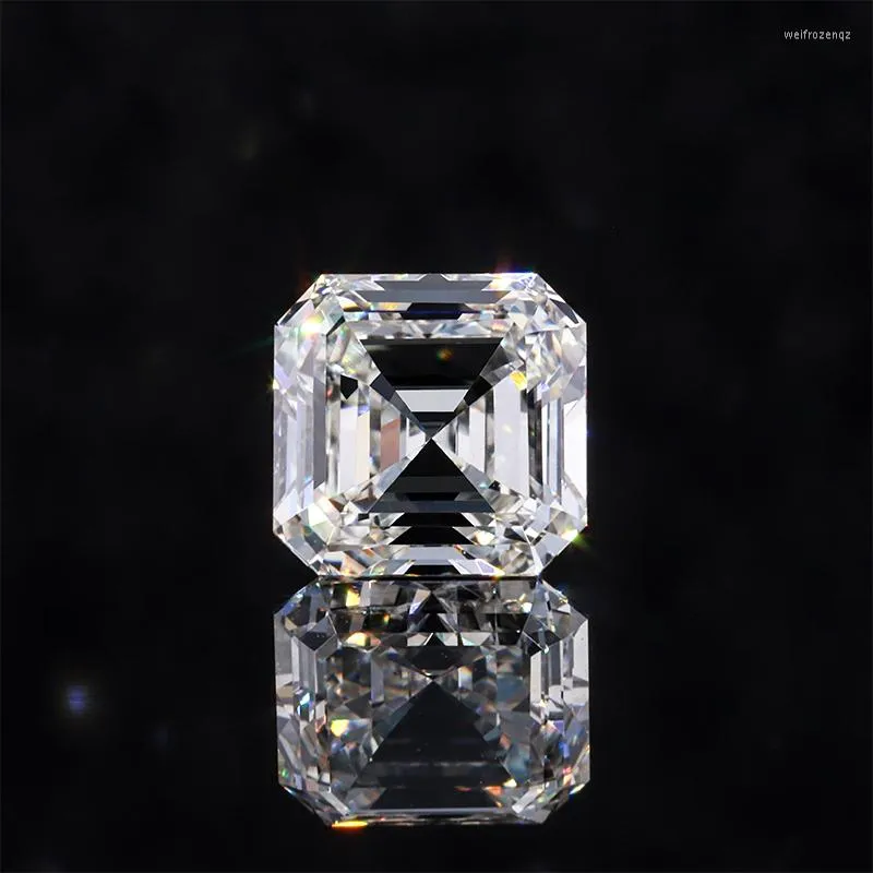 الماس فضفاض 0.7CT Asshcer Cut GH Color vs Clarity HPHT LAB GROWN DAIMOND لصنع المجوهرات