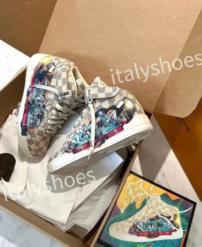Merkschoenen Kwaliteit Casual Schoenen Dames Luxe Wit Roze Blauw Outdoor Loopschoenen Bedrukt Kalfsleer Time Out Luxe Casual Schoenen Sneakers Rd220603 Da 88 81 DHgate
