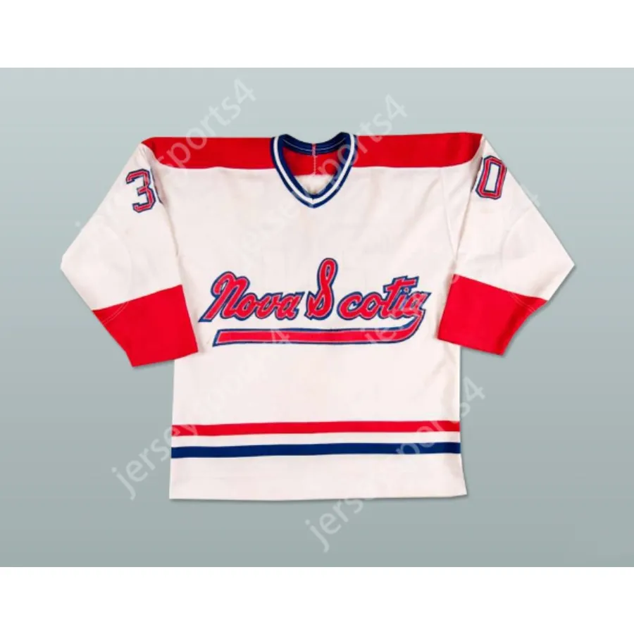 Customwhite 30 Penney Nova Scotia Voyageurs Hockey Jersey New Top Stitched S-M-L-XL-XXL-3XL-4XL-5XL-6XL