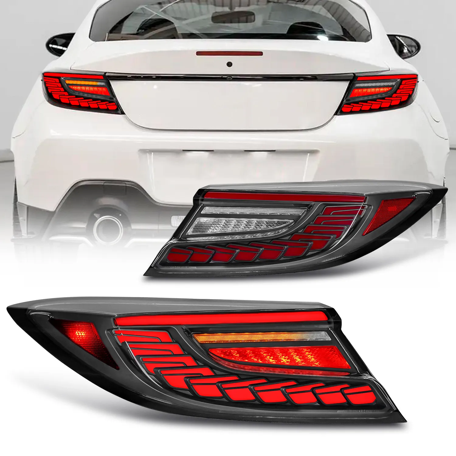 Tylne tylne światła samochodu dla Subaru Brz/Toyota 86 2022-2023 tylne światło LED Light Light Lampa LED LED Lights