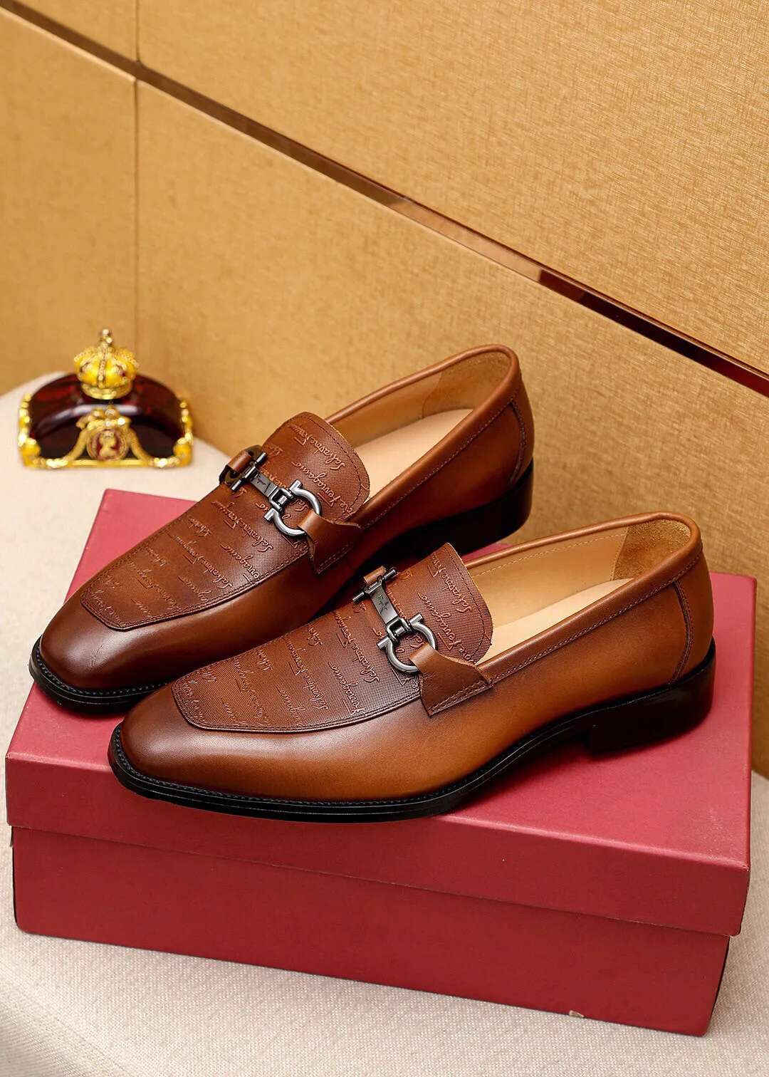 2023 New Men Forms Sital Party Frick Leather Bress Fress أحذية متسكعون غير رسميين على أزياء أعمال Oxfords الحجم 38-47