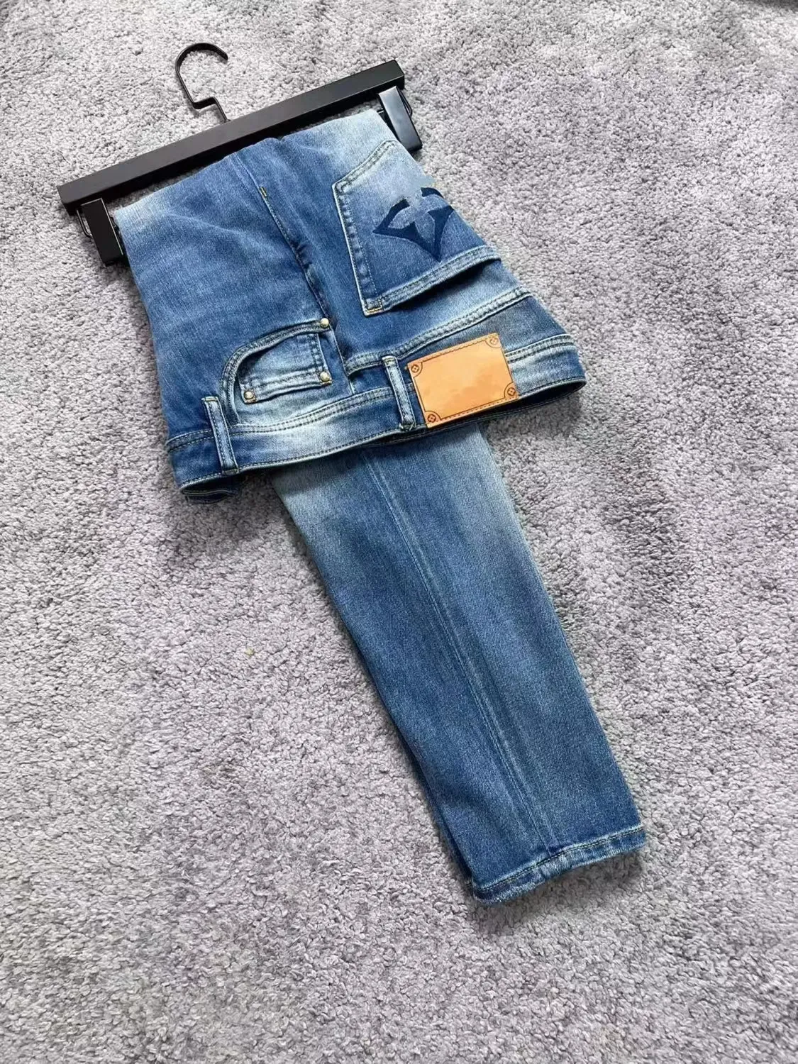 Catalog Name:*Men's Fancy Denim Solid Jeans Vol 13*Fabric: DenimPattern