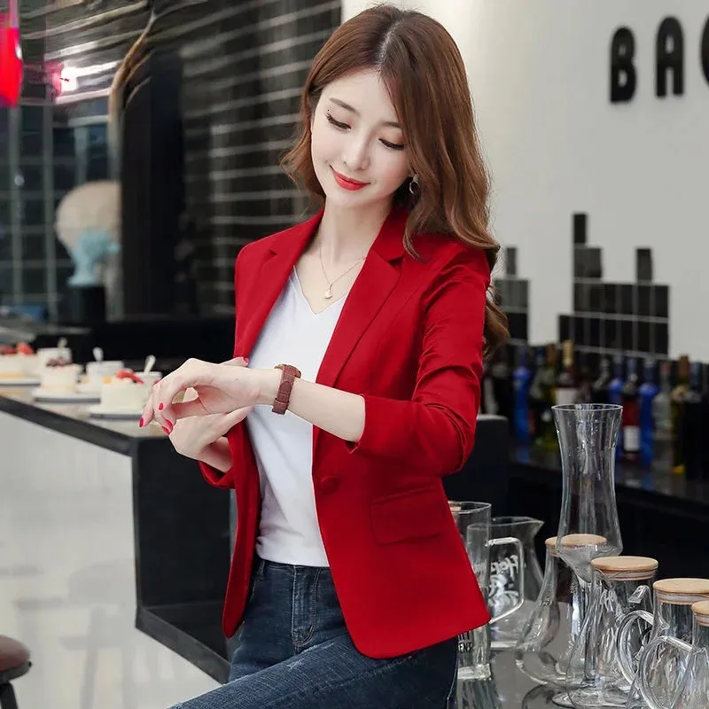 Red Blazer Jeans And Blazer Outfit Ladies Red Blazer Outfits