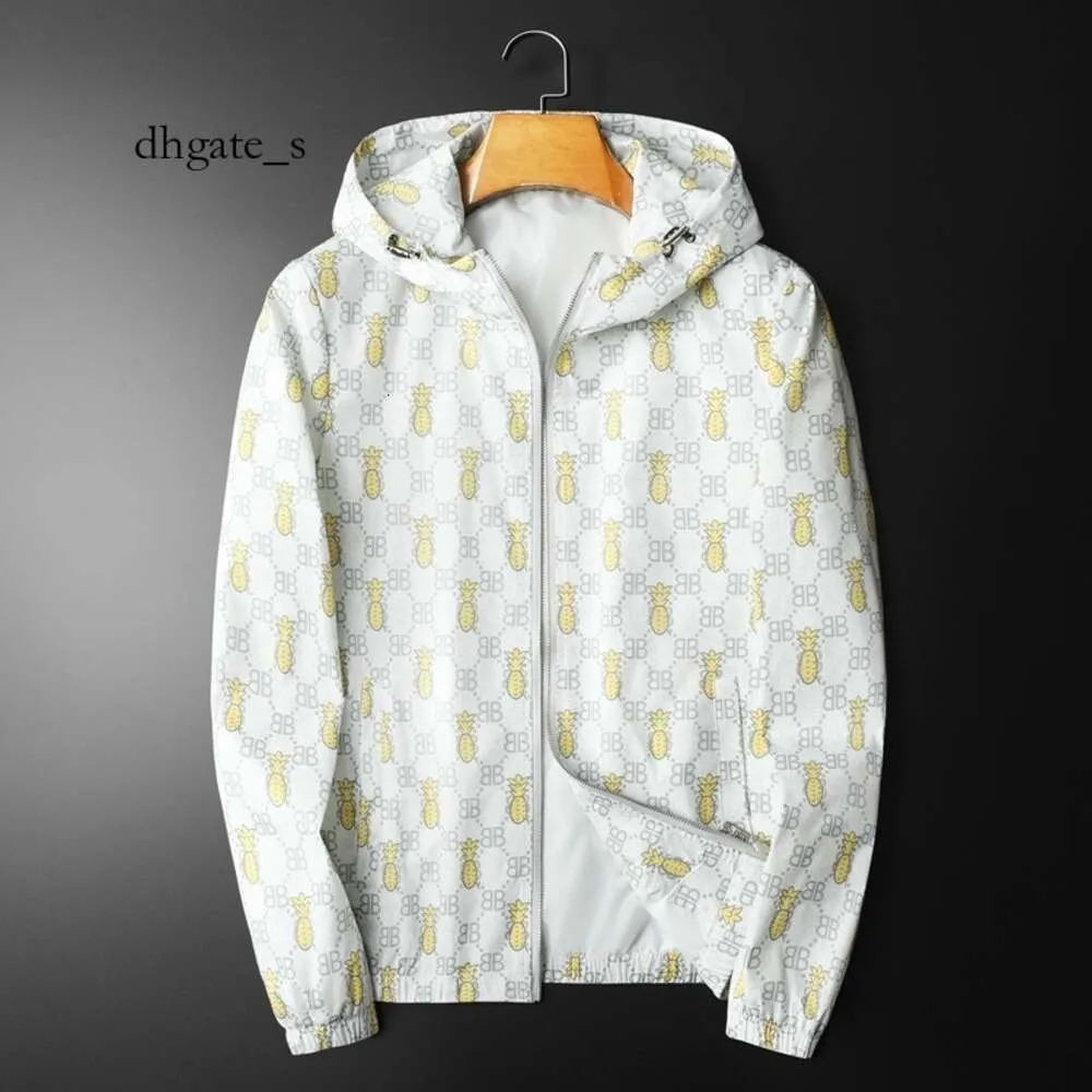 mens north face jacket designer jacket Spring and Autumn New Personalized Printing Men's Thin Hooded Jacket Handsome Versatile Casual coatwomen