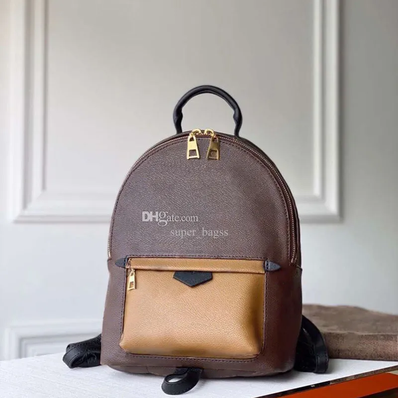 Дизайнерская школьная сумка. Рюкзак из натуральной кожи. 29 см. Нежная подделка. Сумка на плечо с коробкой YL119.