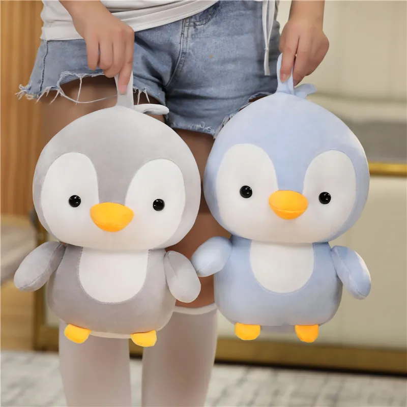 Adorável casal de casal para pinguim brinquedos de pelúcia de animais de pelúcia