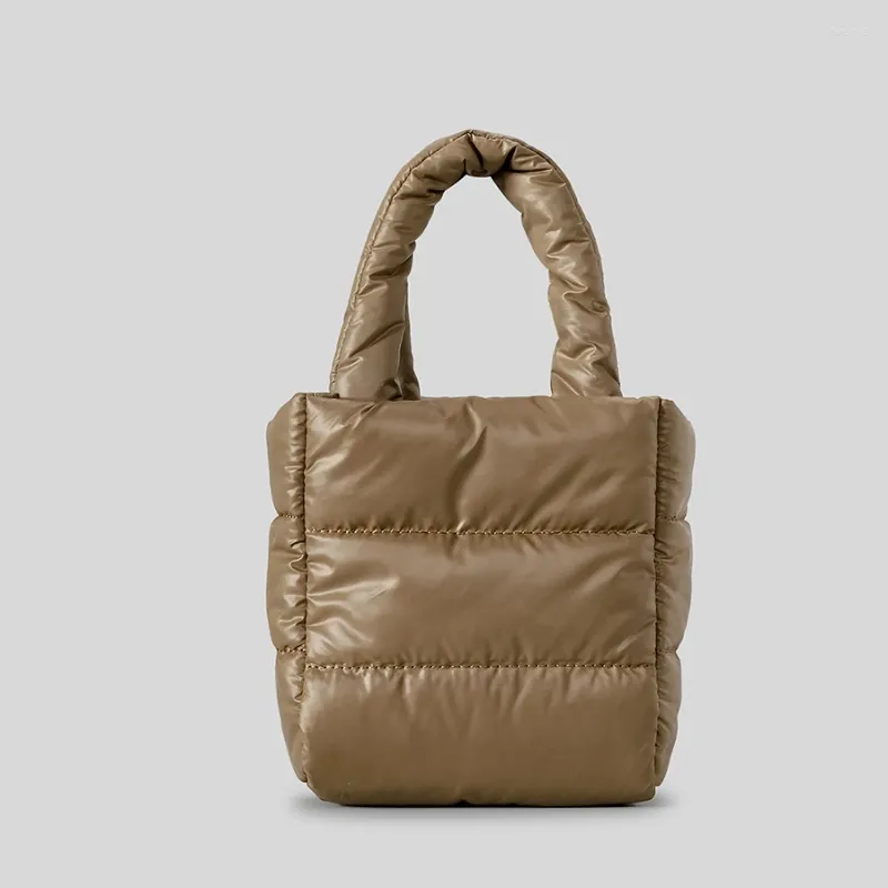 Sacs de soirée mignon petit sac bouffant rembourré matelassé femmes sacs à main large sangle épaule bandoulière mini fourre-tout hiver 2023