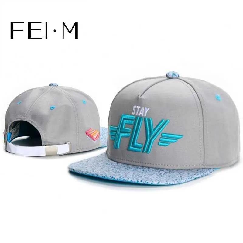 Ball Caps FEI M Fashion MARTY Adjustable Snapback Cap STAY FLY Truck Driver Baseball Cap Outdoor Adult Casual Sports Sun Basketball Hat 3 J230421