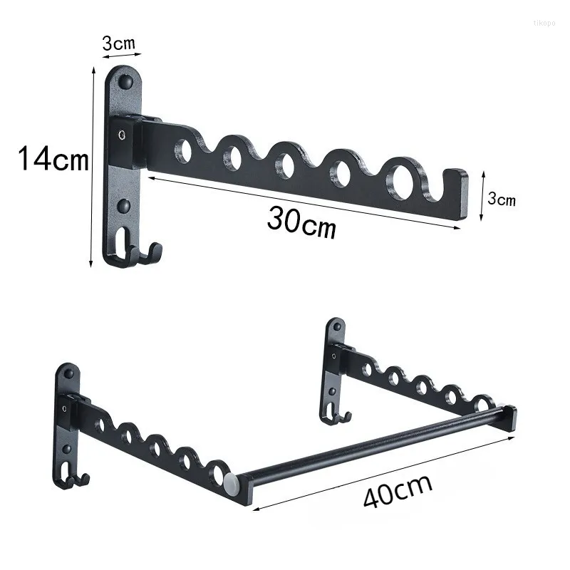 Ikea Wall Hanger Wall Mounted Drying Rack Clothes Hanger Indoor Amp Outdoor Space Saving Bathroom Balcony Aluminum Laundry Clothesline From Tikopo 15.58 DHgate.Com