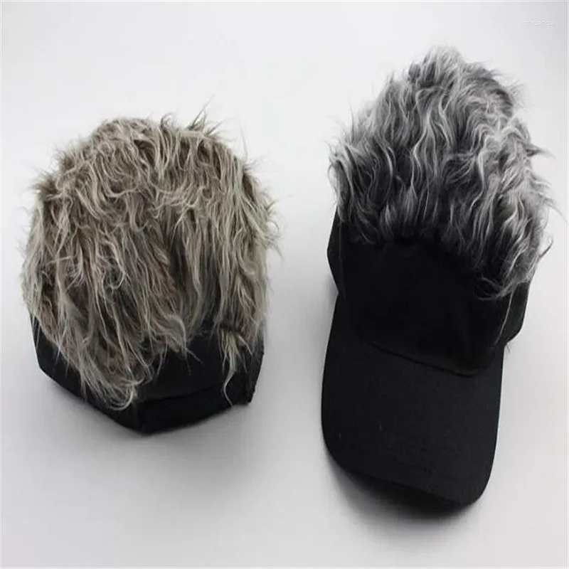 2023 Long Hair Baseball Cap With Spiked Wig For Men And Women Casual