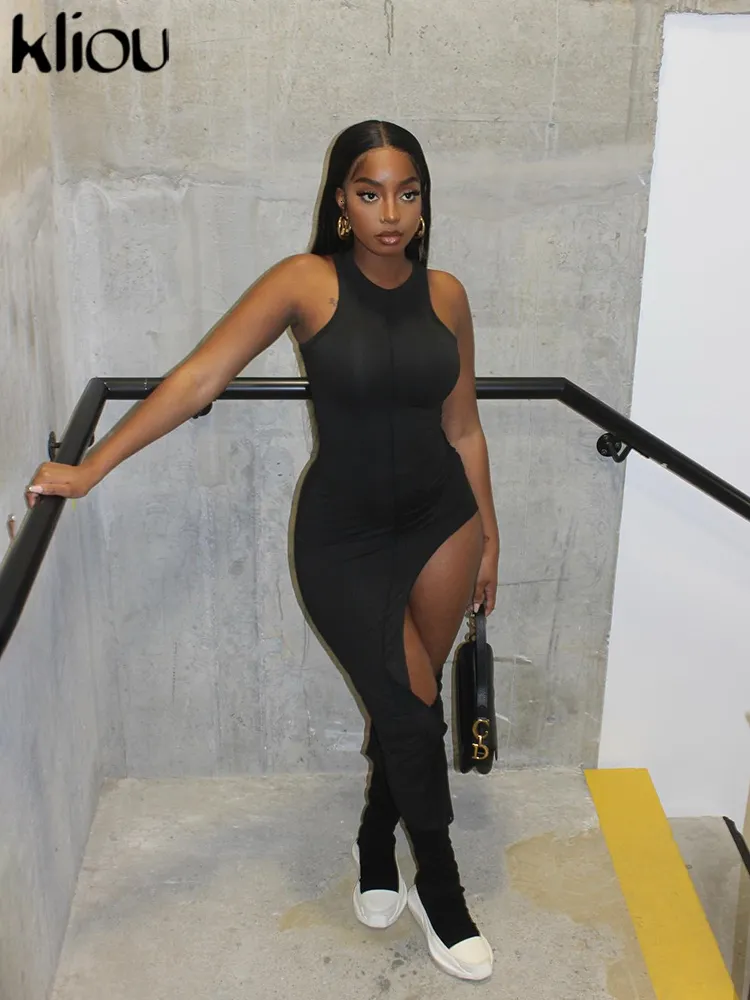 Kliou Sexy Cut Out Midi Dress | Hipster Oneck... From Quan01, $12.16 In  Bulk | DHgate.Com