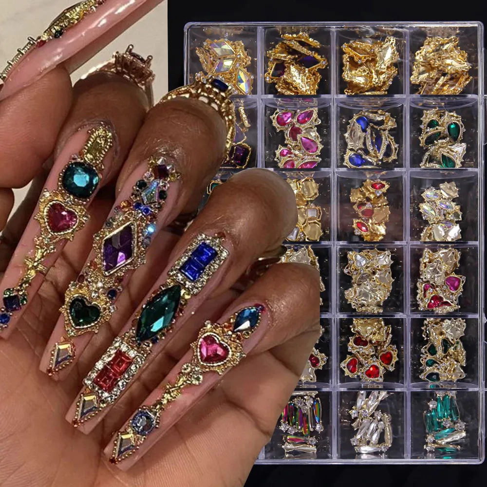 designer nail charms