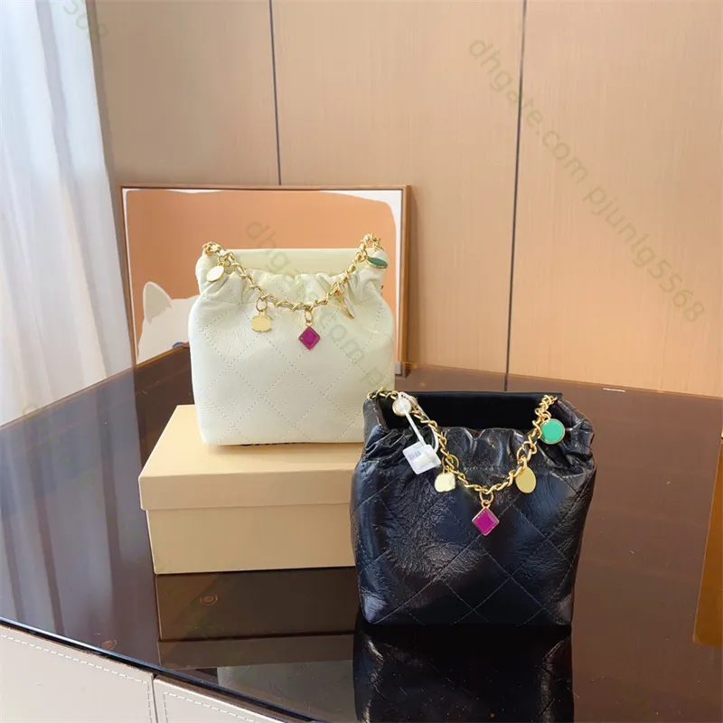 Designer di lusso Mini fibbia Borse a secchiello Borse di alta qualità Tracolla a catena Tracolla a tracolla Borsa da sera Borse Pochette Borse hobo Portafoglio