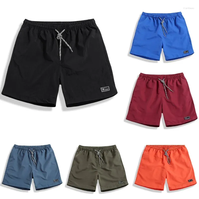 Shorts pour hommes 2023 Hommes Cordon Pantalon court Casual Séchage rapide Imprimé Swim Surf Beachwear Vêtements M-5X