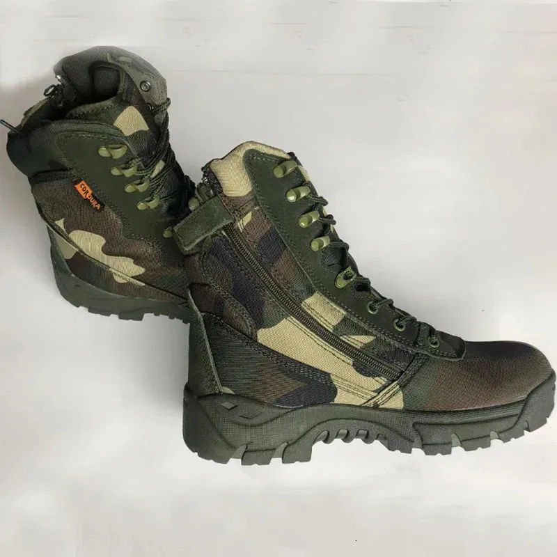 Herren Militärstiefel Taktisch - Wasserfeste Outdoor Stiefel Camouflage