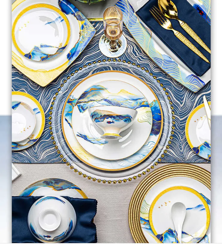 Lot3 De 6 Grandes Assiettes En Demi Porcelaine Signée FB Décor Floral D 235 Cm Imgx1200 439
