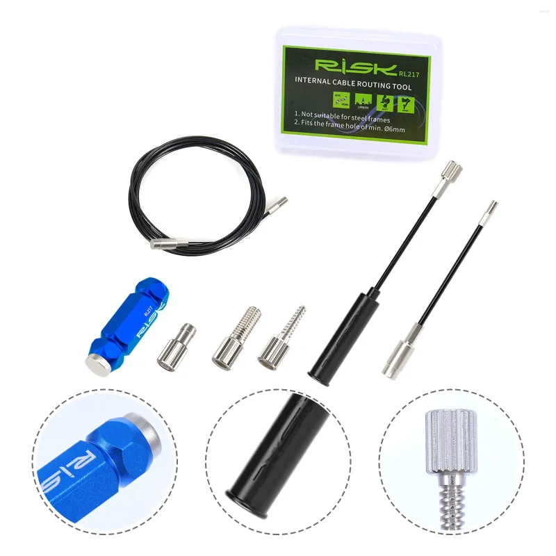 threading internal bike cables