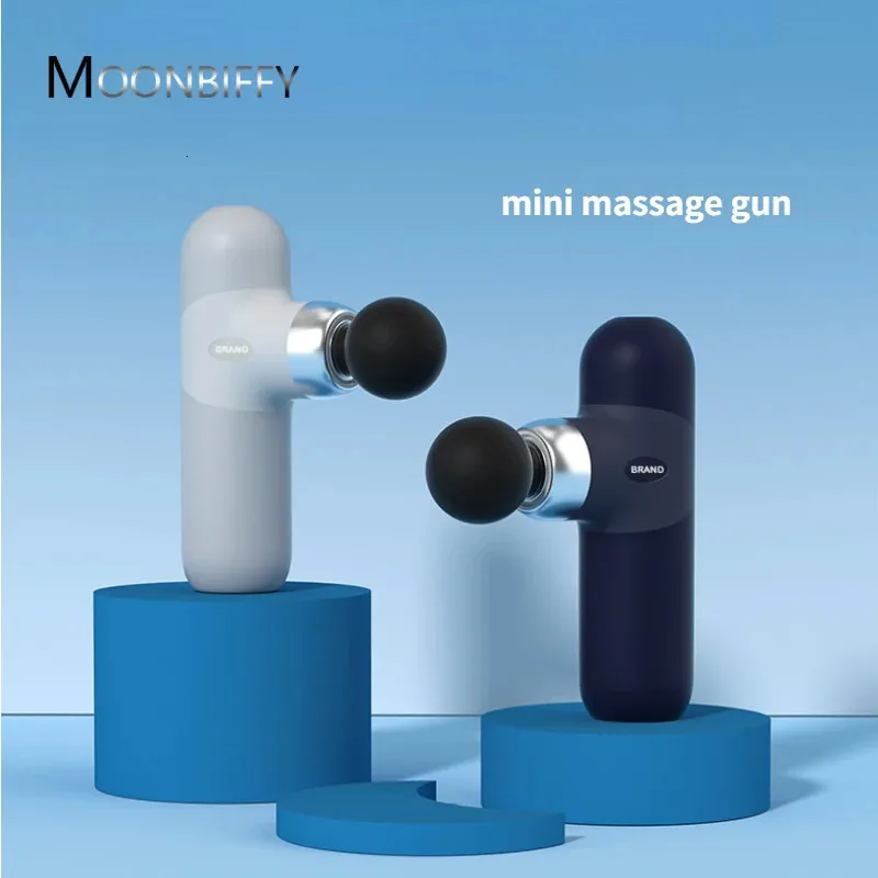 Full Body Massager Mini Fascia Gun Deep Tissue Spierontspanning Cervicale Massager Pocket Massage Gun Vibrador Massager Fitness Care Tool 231120