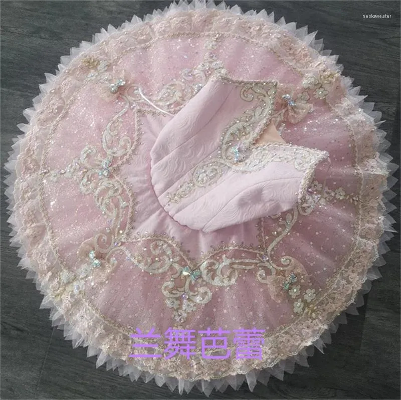 Stage Wear High Quality Custom Size Kids Girls Women Adult Competition Performance Professional Sugar Plum Ballet Tutu Costumes