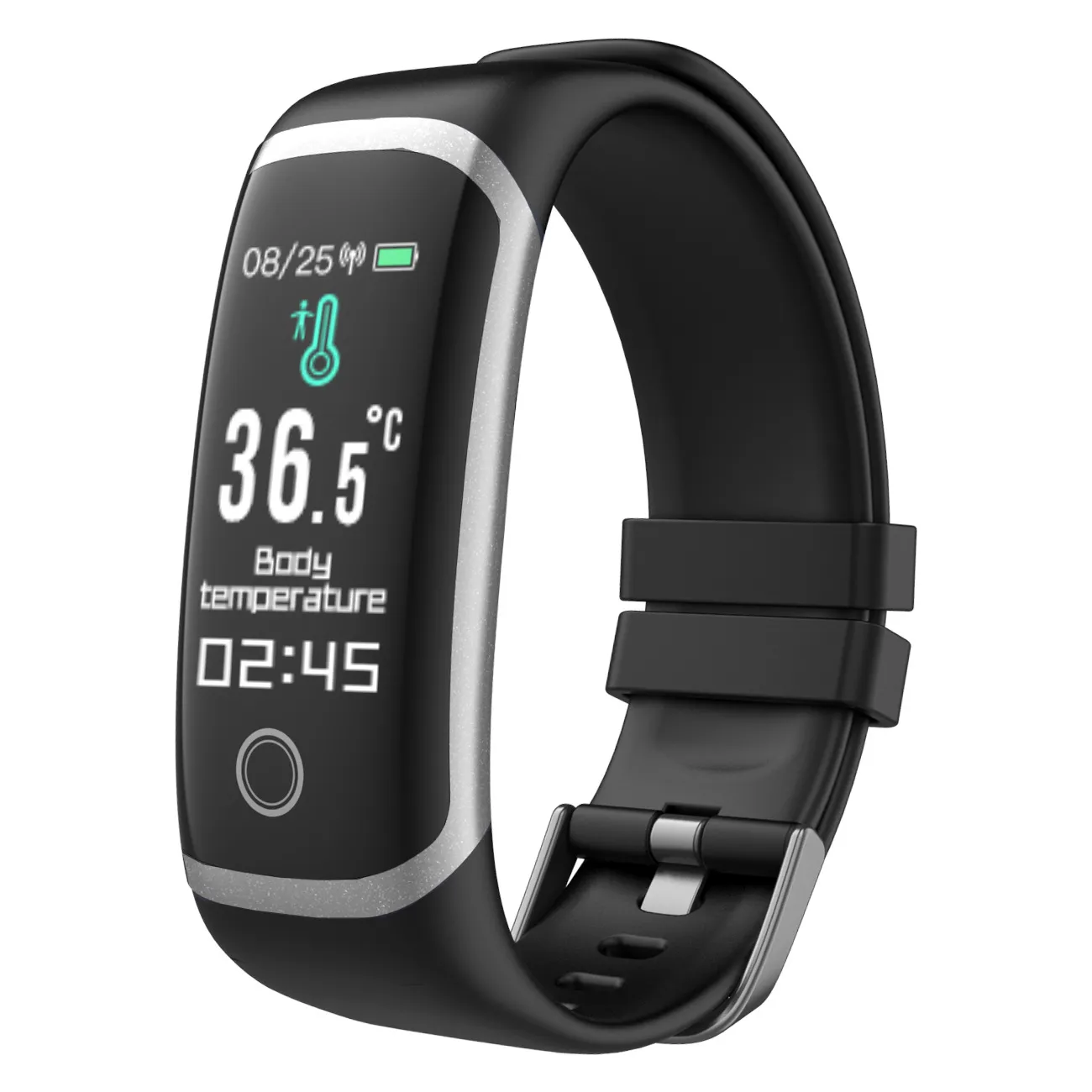 WEARFIT F1 Plus Color Screen Smart Band (Black)