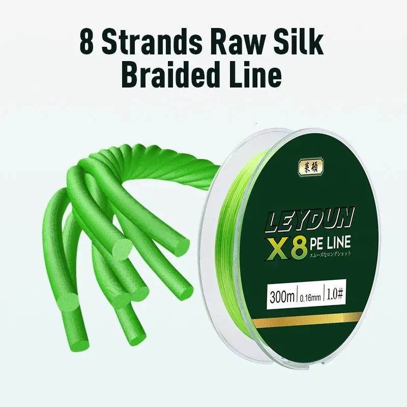Ley Dun Braid Line: 8 Strand Micro Fishing Tool For Smooth Multifilament  With PE300m Japanese Imported Hooks From Heng06, $11.44