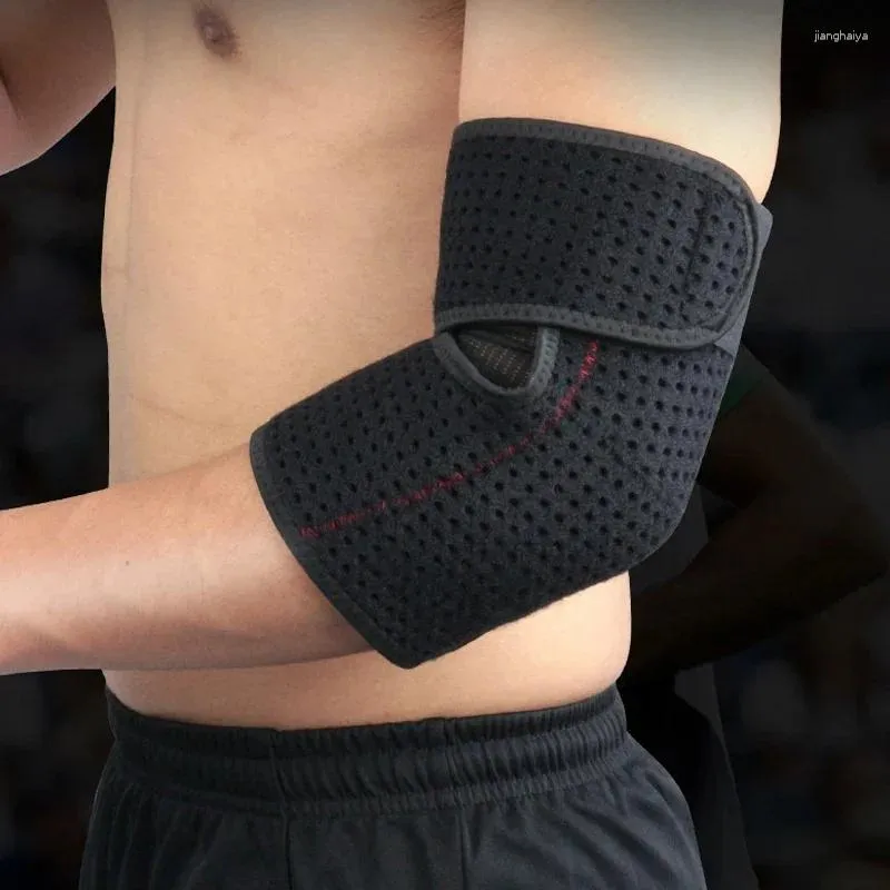 Knieschützer Armmanschette 1 Stück Sport Ellenbogenbandage atmungsaktiv Basketball Volleyball Fitnessstudio verstellbare Sicherheit