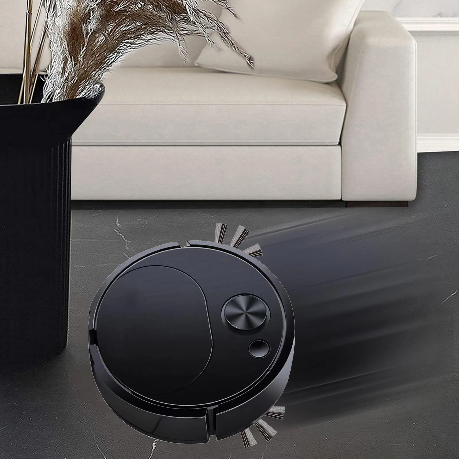 Robotic Vacuum Cleaner Suction Wipe Floor Sweeper Household