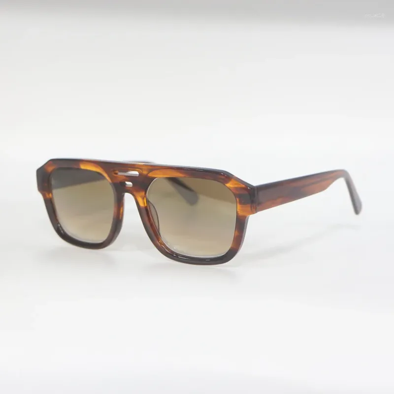 Sunglasses Tortoiseshell Black Green High Quality Square Large Frame Women s Comfort Men s Glasses Gradient Lens Anti UV400