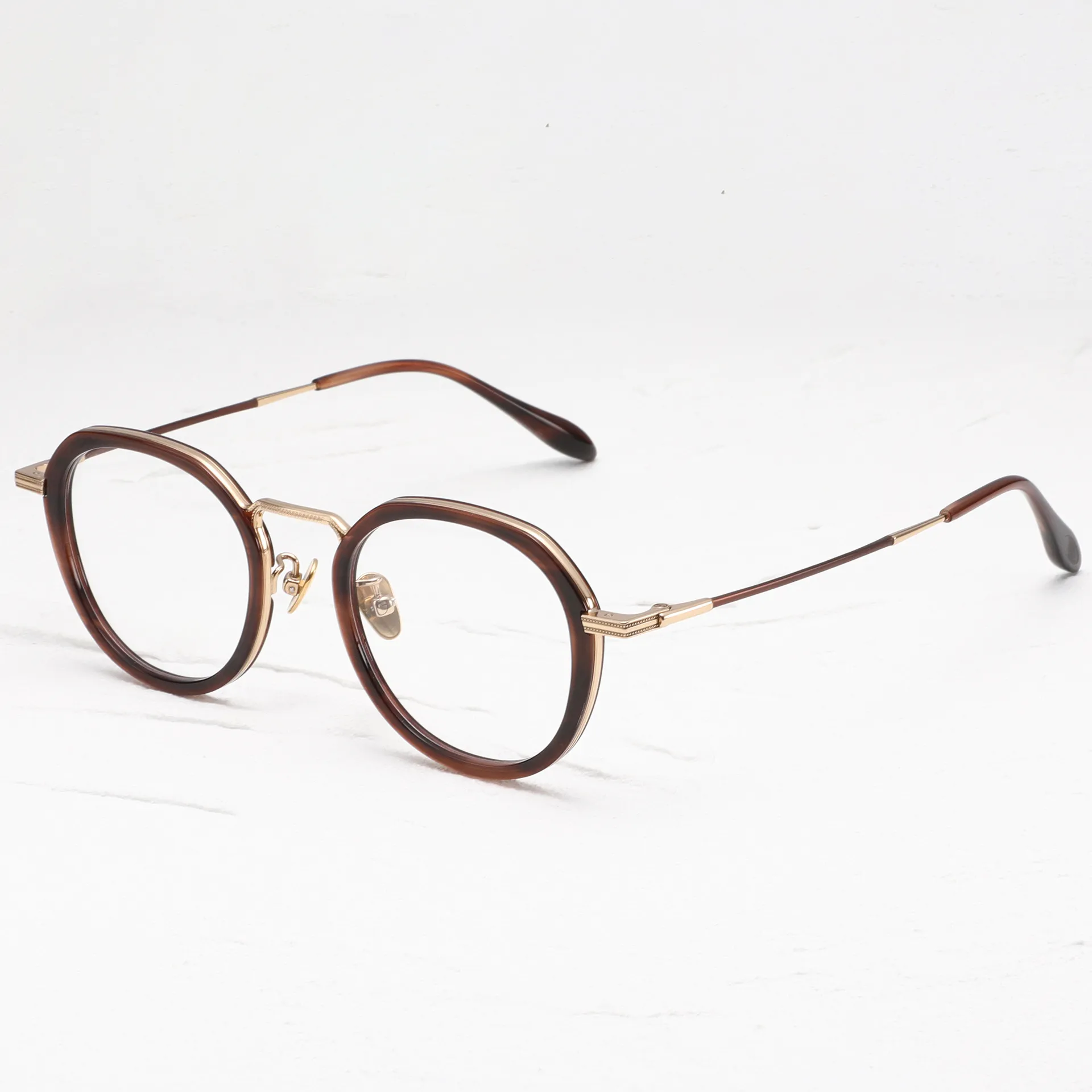 Erkekler için Optik Gözlükler Kadınlar Retro Tasarımcı U119 Moda Asetat Fiberglas Çerçeveler Avrupa ve Amerikan Oval Stil Anti-Mavi Işık Lens Plakası Kutu