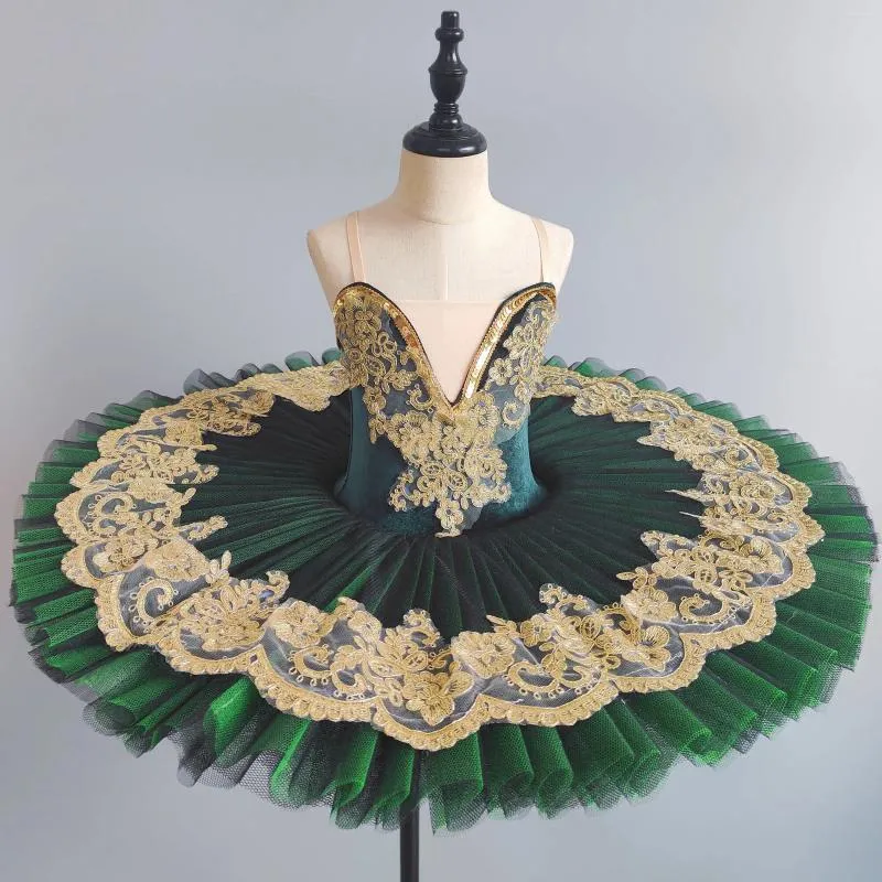 Palco desgaste bailarina vestido ballet saia roxo verde profissional tutu para mulheres loetard crianças meninas adultos trajes de lago de cisnes