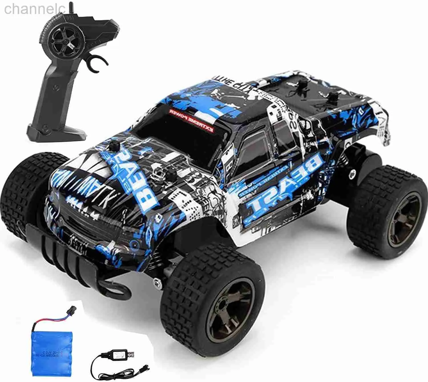 Electric/RC Car RC LR-C004R Remote Control 1 20 4ch 2.4ghz 20km/h Off Buggy Off-Road Trucks Boys Toys for Children