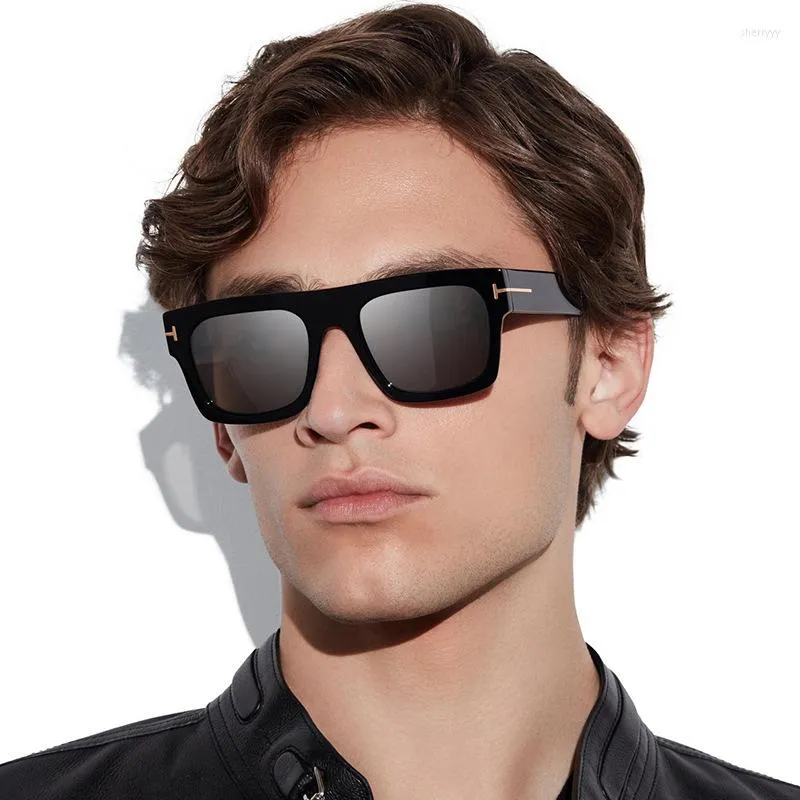 Солнцезащитные очки Summer Fashion Big Square рама Polarized Brand Design Antiroltraviolet UV400 повседневные для взрослых женщин мужчин