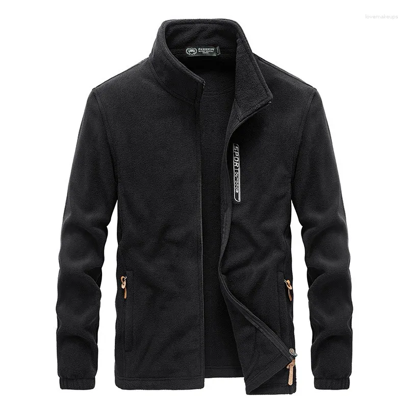 Men's Jackets Sweater Man Large Size Clothing MEN FASHION Menswear Hoodless Spring 2024 Jaket Clothes Military Uniform