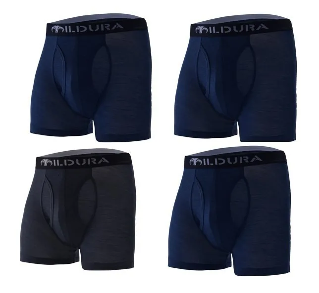 4PCS Boxer briefs for men adult boxer shorts men's cotton underwear shorts  original plus size