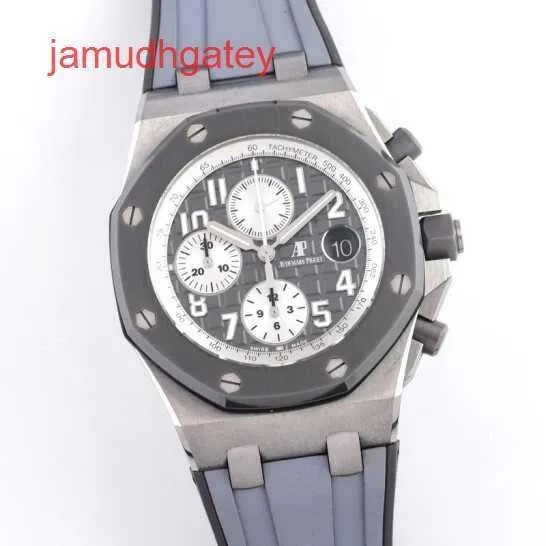 Coleções de relógios de luxo Ap Swiss Tourbillon Relógio de pulso com cronógrafo automático Royal Oak e Royal Oak Offshore para homens e mulheres 26470IO.OO.A006CA 6VU4