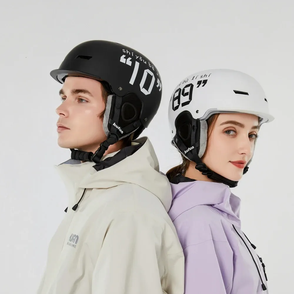 Casques de ski Kufun casque de Ski Sports de neige Snowboard Ski Skateboard patinage mignon Animal femmes hommes adultes enfants hiver sécurité enfants 231120