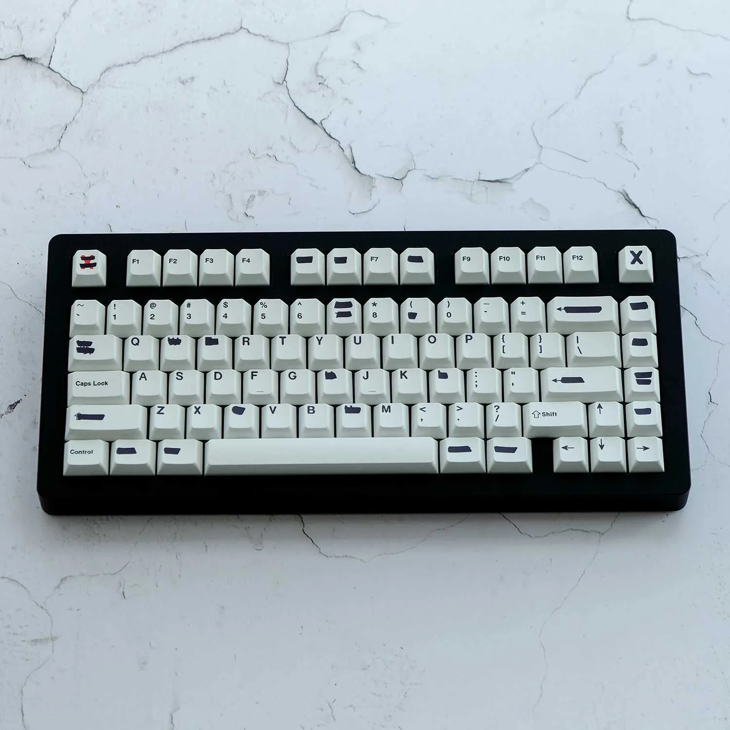 GMK Redacted Keycaps 150 Keys Cherry Profile PBT Dye Sublimation ...