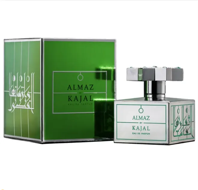 Alta Fragrância Lamar por Kajal ALMAZ LAMAR DAHAB Designer estrela Eau De Parfum EDP 3.4oz 100ml Perfume Cheiro de Longa Duração Perfume navio rápido