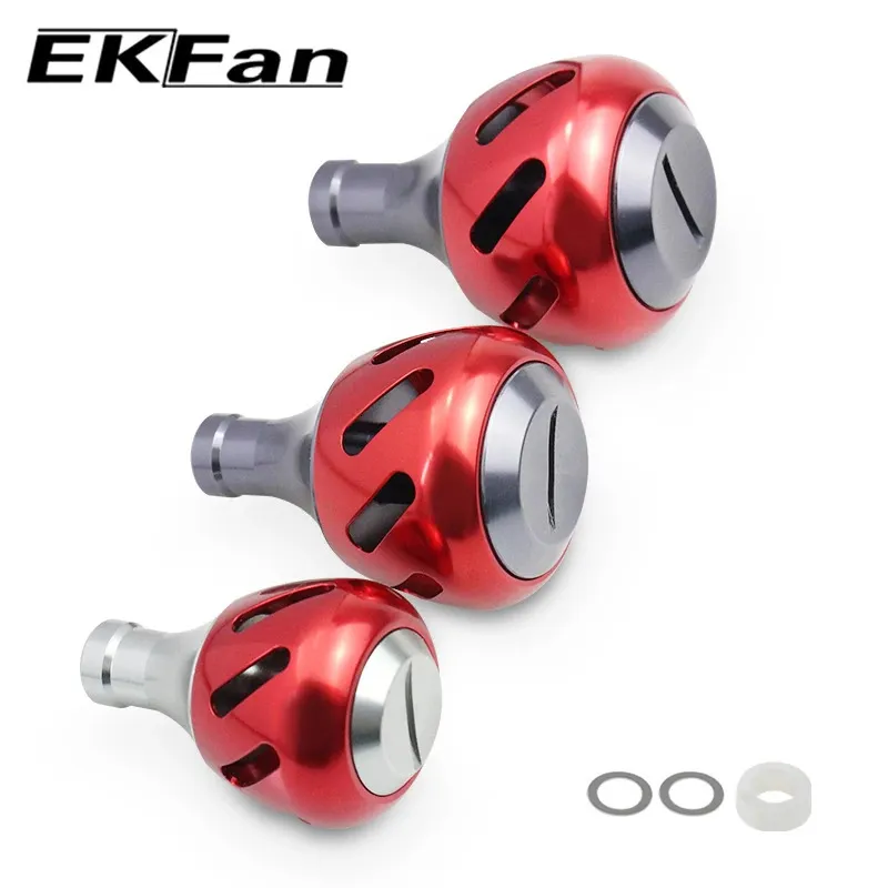 Fly Fishing Reels2 EKFan 30 35 40MM Aluminum Alloy Reel Handle Knobs For  1000 5000 Bastcasting Spinning Reels Tackle Accessory 231120 From Zhi09,  $23.52
