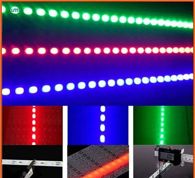 Super Bright 100m SMD 5630 72LEDS LED RIDID BAR LIGHT DC 12V 하드 LED 스트립 /따뜻한 흰색 /콜드 흰색 빨간색색 블루