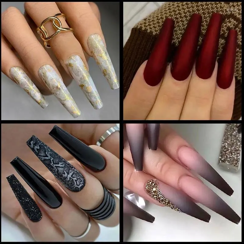 My new curved nail set from last year. I loved them. #curlnails #longnails  | Curved nails, Natural nails, French acrylic nails