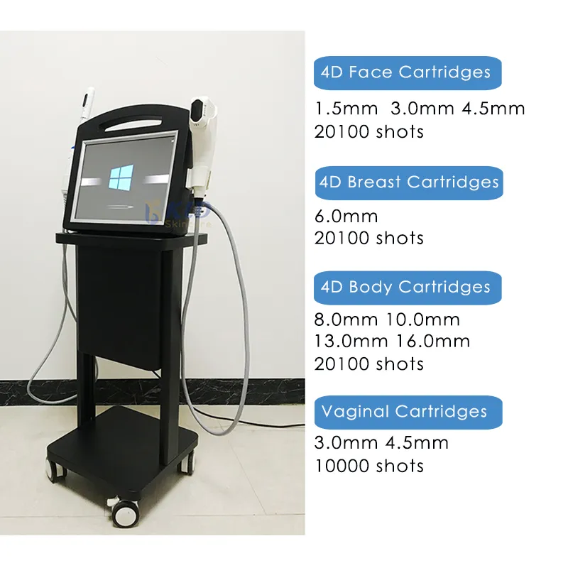 body contouring vaginal tightening 4d hifu face lifting machine for beauty studio spas use
