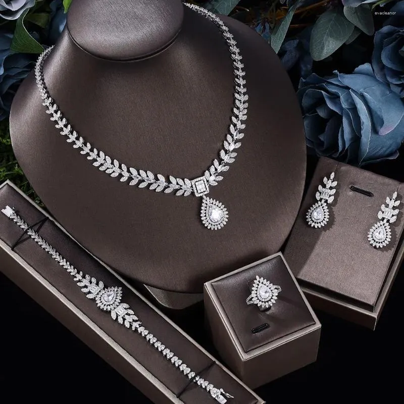 Silver Jewelry Set 2 Carat Cubic Zirconia Pendant India | Ubuy