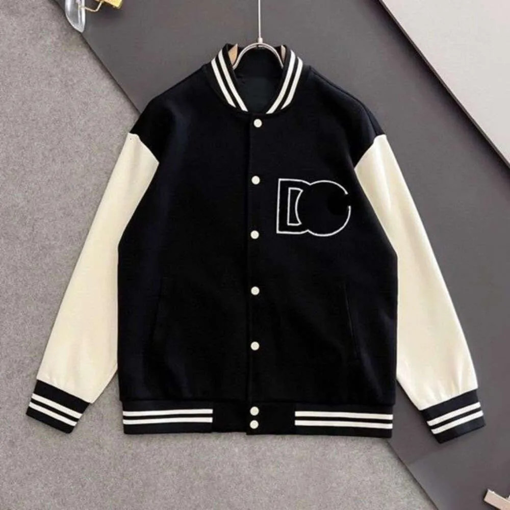 Herenjack Designer Baseballjassen Heren Dames Varsity Jacket Gesplitst vest Jas Oversized sweatshirt 3D geborduurd uniform Sportkleding jack