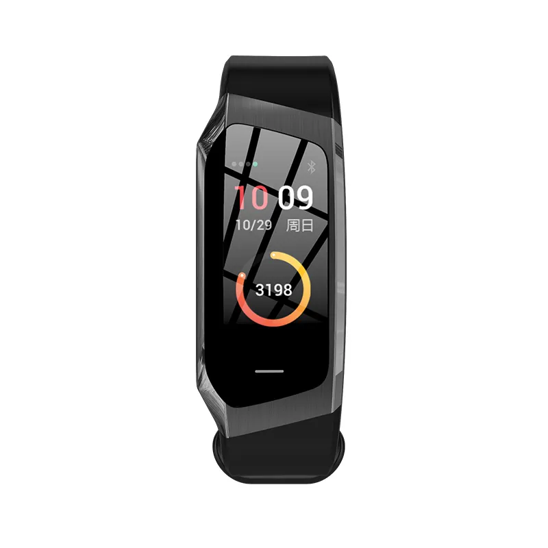 MISSGOAL E18 SPORT SMART WACK FÖR IPHONE HEARP MONITER BLUETOOTH SMARTWATCH SINGLE TOUCH FITNESS BAND FÖR KVINNA MÄN