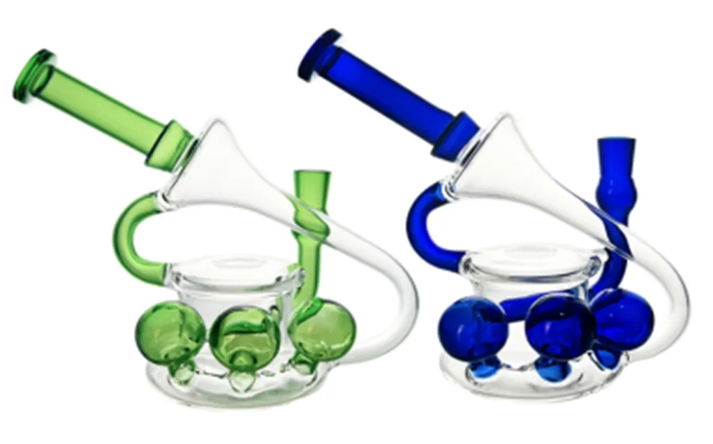 Beaker Unique bongs Hookahs Glass Water pipes dab rigs Thick Straight Tobacco Smoking Pipe