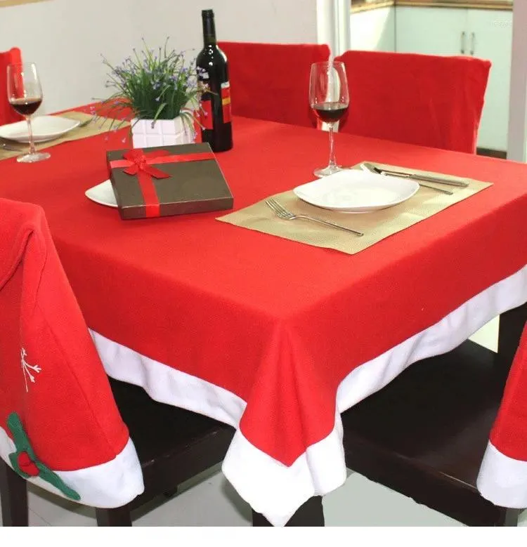 Spódnica stołowa 1PC bez tkanin tkanin świąteczny prostokąt okładka wakacyjna impreza wystrój domu obrusy bankietowe QA 238