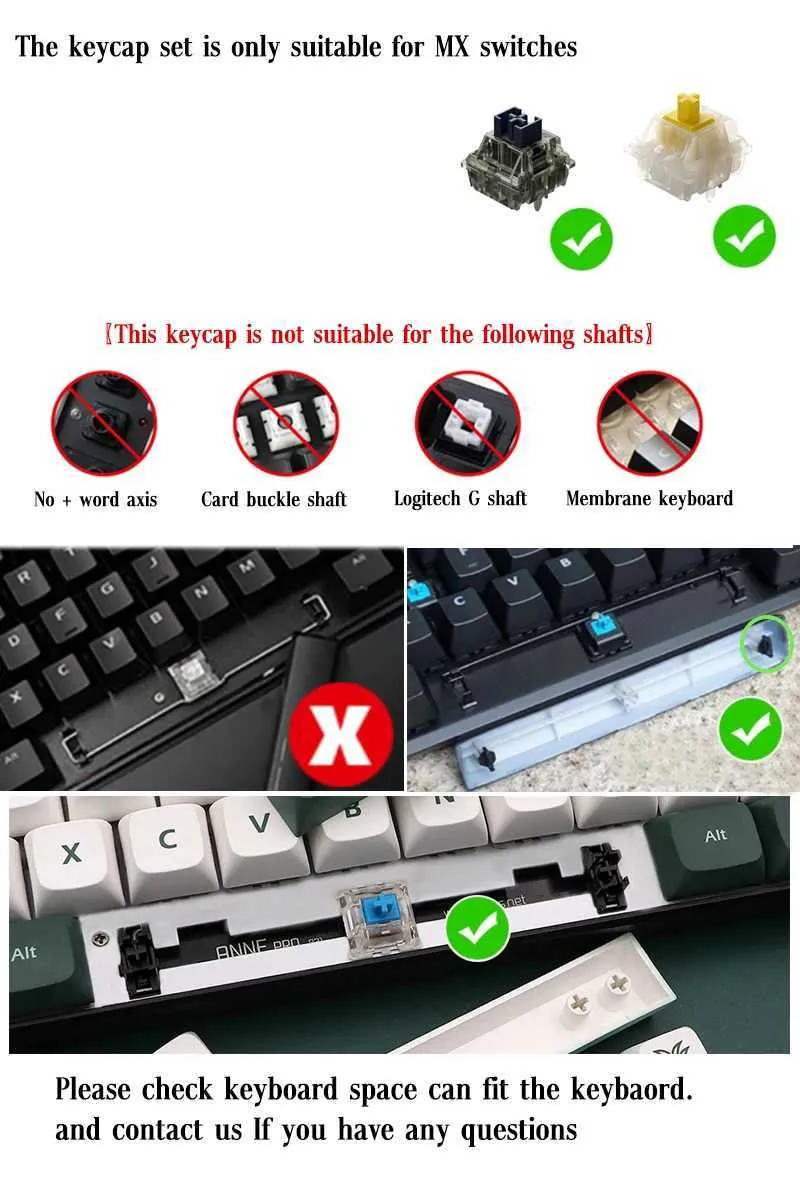 GMK Redacted Keycaps 150 Keys Cherry Profile PBT Dye Sublimation ...