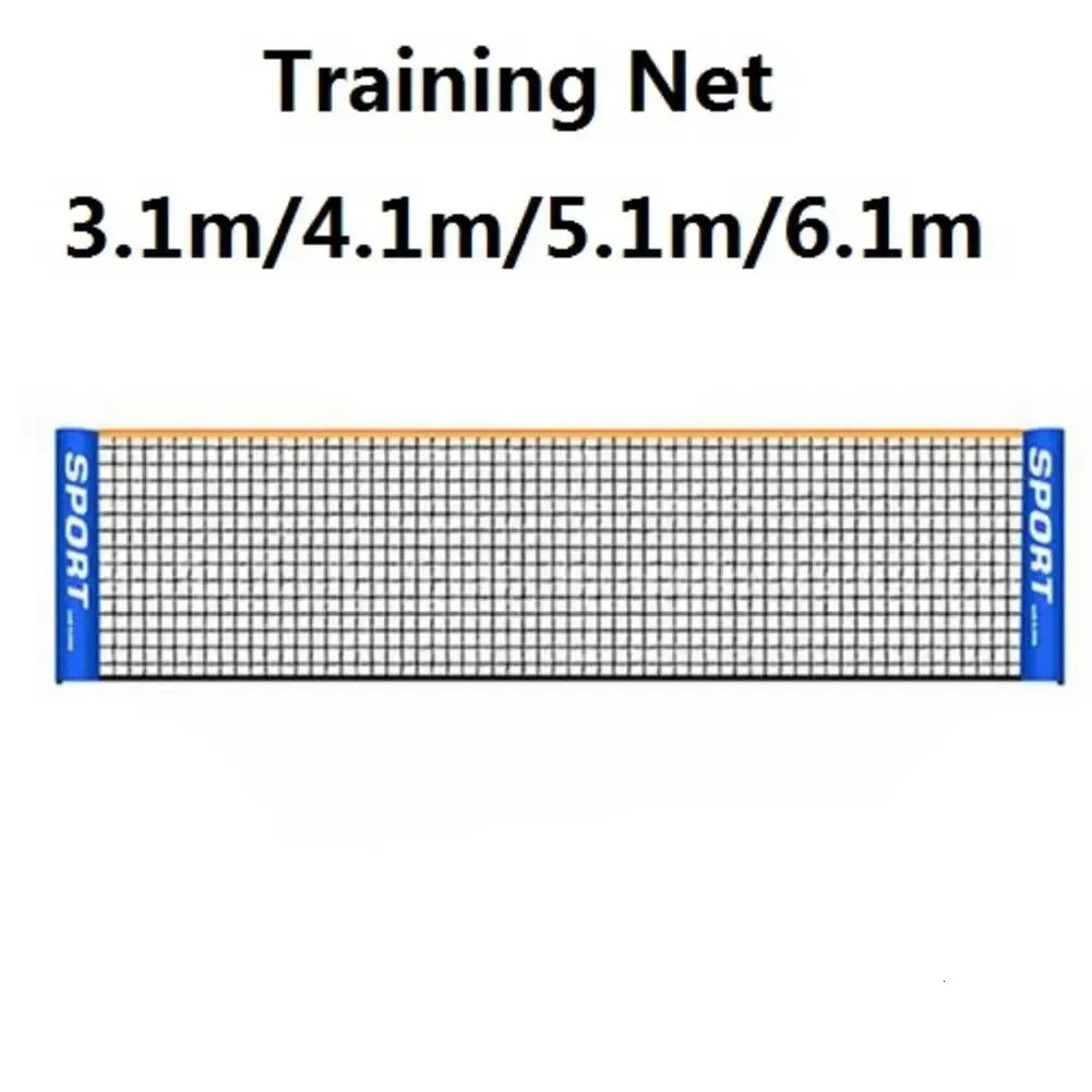 Andere sportartikelen 3.14.15.16.1m Professionele sporttraining Standaard Badmintonnet Volleybalnet Gemakkelijk op te zetten Outdoor Tennis Mesh Net Oefening 231121